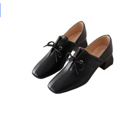 ZCBV단화녀 봄 구두 옥스포드 통굽 스트랩 힐 댄스화 캐주얼화 2컬러225-250M1717