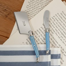 장네론 라귀올 버터나이프 + 치즈커터 세트, 1개, 블루