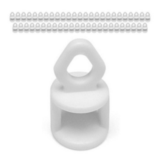 커튼레일용 롤러 50개, 2세트