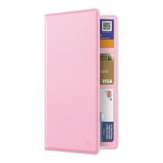 FINPAC 자동차 등록 및 보험 카드 소지자 차량 글러브 박스 정리용 지갑 액세서리 라이선스, Pink, 1개