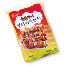 푸드트럭 숯불직화 양념 닭꼬지 1.6kg(80gX20개) 식자재용, 1개, 1.6kg