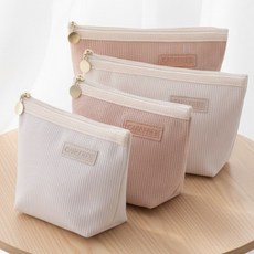 이지스타일 화장품 생리대 다용도 코듀로이 파우치 2개 세트