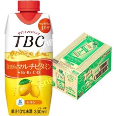 모리나가 TBC 1DAY 서포트 1일분 멀티 비타민 음료 330ml 12개
