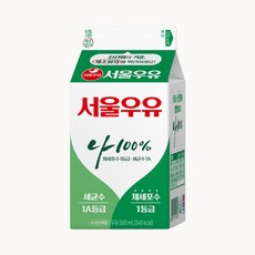 서울우유 흰우유, 500ml, 4개