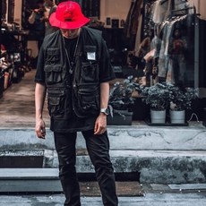 YAV ROTHCO 美國總公司授權 Uncle 軍事旅行背心-黑色耐磨多口袋