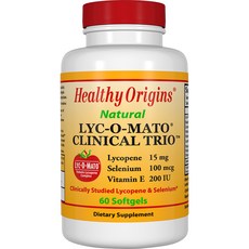 Healthy Origins Natural Lyc-O-Mato Clinical Trio軟膠囊, 60顆, 1罐