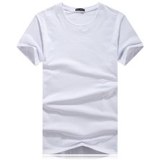 純棉短袖T恤 - 重磅圓領情侶款