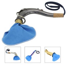 색소폰 클라리넷 넥 클리너 침수건 청소 융 습기제거 소프라노 알토 테너 바리톤, 1개