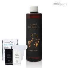 이탈왁스 프리 왁스 풀 바디 오일 왁싱 전처리제 후처리제 왁싱재료, 이탈왁스 풀바디 오일, 1개, 250ml