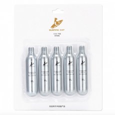 衝浪貓救生手環 防溺水手環 自動充氣漂浮腕帶 衝浪 漂流 游泳救生裝備, 備用氣瓶5只裝