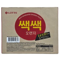 롯데 쌕쌕 오렌지주스 240ml 30개 과일주스 코스트코
