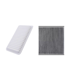 DriveX 凌志 RX 330 引擎與冷氣活性碳濾網組, 1個, 冷氣（活性碳）+ 引擎空氣濾網組,RX 330 3.3 2003-2006