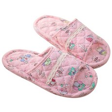 준캡 아동 유아 퀼트 키즈패브릭면실내화 순면 층간소음 가벼운 면실내화