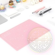 반투명 커팅매트 A4 빠른배송 책상매트 데스크커팅매트 커팅보드, 화이트