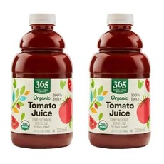 365 Whole Foods Market 365 홀푸드마켓 100% 농축 토마토 주스 946ml, 2개