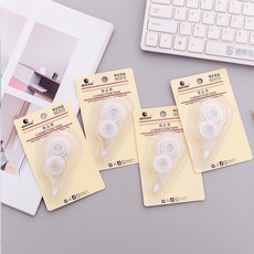 台灣現貨 無印風小號立可帶 ins風立可帶 立可帶 文具 辦公用品, 白色, 1個