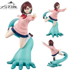 Dandadan 팜 사이즈 Momo Ayase 애니메이션 소녀 피규어 Takakura Ken 액션 Okarun/Shiratori Aira 입상 모델 인형 장난감 8cm 2887, Dandadan 팜 사이즈 Momo Ayase 애니메이