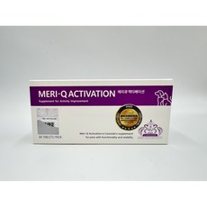 CARESIDE 美力Q活 Meri-Q Activation 狗狗專用營養補充品 提升活力 維持機能穩定 60錠/盒 賽恩威特, 1個, 大腦/認知, 60顆