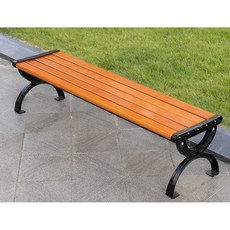 공원 벤치 평의자 산책로 대형 결혼식장 상품 마당 리조트 8자 1.2m (등받이 X)