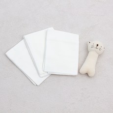 베이비스토리 대나무 천기저귀, 3개, 단색