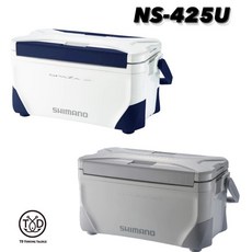 SHIMANO SPAZA LIGHT NS-425U 25L 白色/灰色 硬式冰箱 桃園東區釣具, 灰色(52019), 1個