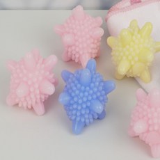 이로운 컬러 세탁볼 정전기방지 세제절약 런드리볼 엉킴방지 찌든때제거 얼룩제거 빨래볼, 6P, 1개