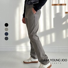 김영주스포츠 남성 스판 기모바지 밴딩 겨울 골프 KRMP59