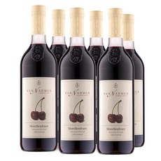 반 나멘 모렐렌포이어 체리 주스 6병 van Nahmen | Morellenfeuer Sauerkirschsaft 100% Direktsaft (6x0.75l), 750ml (6개 팩), 750ml