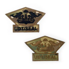 멀티캠 UDT SEAL 유디티 와펜 위장 블랙, 멀티캠 블랙, 멀티카모 블랙, 1개