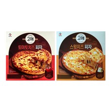 CJ제일제당 고메 피자 스윗치즈325g 3개 +토마토치즈345g 3개, 325g, 1세트