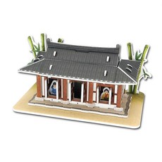 신사임당 오죽헌 우드락 건축 조립 모형 DIY 만들기 1(개) 4561EA