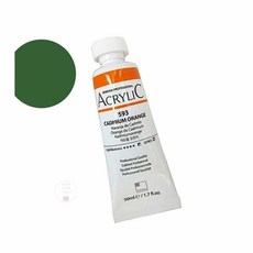 MN 아크릴물감 50ml 528 후커스 그린 입시용