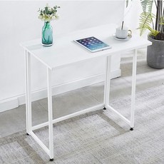 RO-HS 접이식테이블 철제 사이드 거실 소파 탁상 ths+9764qx, 화이트