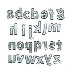 스텐실 템플릿 DIY 스크랩북 앨범 종이 카드 가죽 보석 만들기 공예, b, 3. for B, 1개