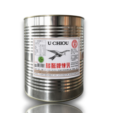 U CHIOU 烏鶖牌 煉乳 3640g, 3.64kg, 1個
