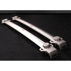 지프 레니게이드용 알루미늄 합금 랙 2016-2021 레일 수하물 캐리어 상단 크로스 박스, 은, 01 은, 1개