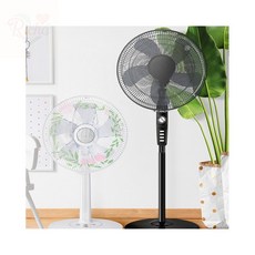 선풍기망 안전망 커버 써큘레이터 대형 보호망 덮개 선풍기보관, 플라워