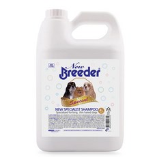 브리더 뉴 스페셜 강아지 샴푸, 4L, 1개입, 1개
