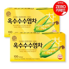 우리차 옥수수수염차 100T X 2개, 1.5g, 100개입