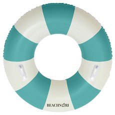 비치노리 오션 무드 성인 대형튜브 원형 튜브, 1개, 딥민트