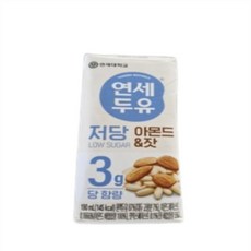 연세유업 저당 아몬드 잣 두유, 190ml, 216개