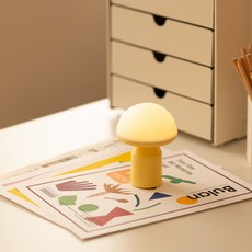 사는잼 LED 누니 미니 무선 침실 무드등 수면등 취침등 수유등 인테리어 조명 밝기조절가능, 그린