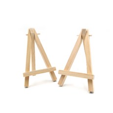 미술 전시 작업용 각도 조절 미니 이젤 중형