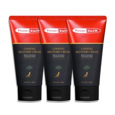 파워풀엑스 진생 리커버리크림, 30ml, 3개