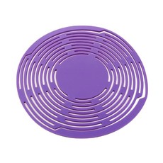 단일 병의 쉬운 운반을 위한 파우치를 운반하는 플라스틱 접이식 와인 선물 가방, 1개, Purple