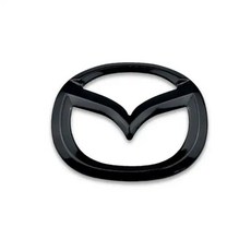 마쯔다 스피드 악셀라 아텐자 자동차 스티어링 휠 센터 엠블럼 스티커 내부, A. For Mazda, 3. Black