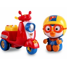 바니랜드 뽀로로 스쿠터 장난감 프릭션 오토바이 완구 생일선물