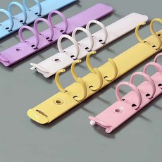 A5 컬러 6공 바인더 문서 회전가능 스프링 오픈형 문서정리 서류철