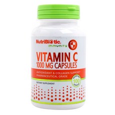 NutriBiotic 維生素C膠囊 1000mg, 100顆, 1罐