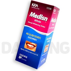 NEW 메디슨화이트 치아미백패치 8P 약국전용, 1개, 8g